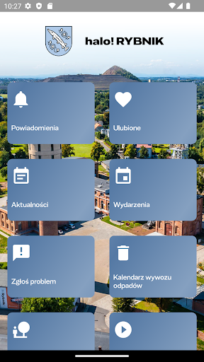 Android application halo! RYBNIK screenshort