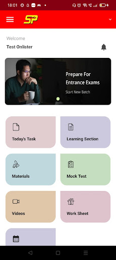 SP’s Professional Education Screen 2