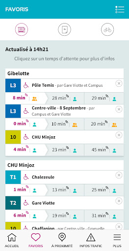 Ginko Mobilités Screen 3