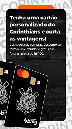 Captura de pantalla de Corinthians Bmg: conta digital