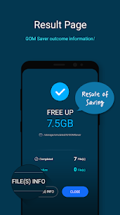 GOM Saver: Free up space on your phone Screenshot