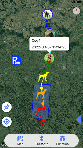 Android application TR-dog screenshort