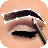 Eyebrow Shaping App - Beauty Makeup Photo icon