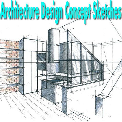 Architecture Design Concept Sketches