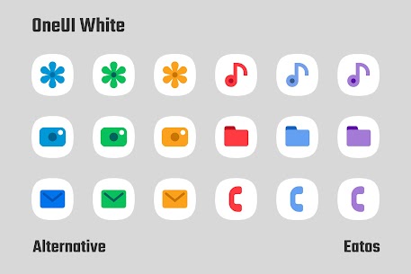 OneUI White Icon Pack MOD APK 4.8 (Patch Unlocked) 4