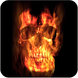 Fire Skull Wallpaper icon