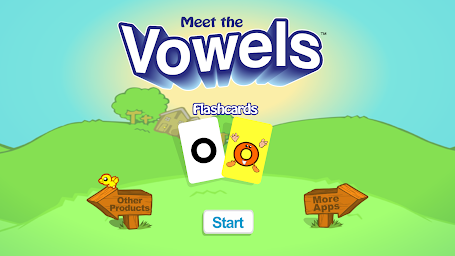 Meet the Vowels Flashcards