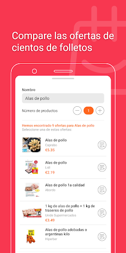 Screenshot of Folletos y ofertas de España