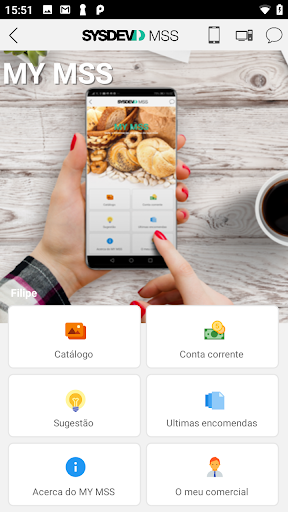 MyMSS Smartphone Screen 2