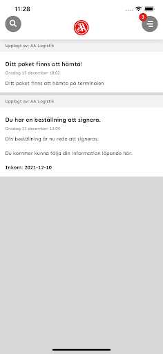 AA Logistik Screen 2