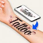 Cover Image of Download Stylish Fonts Tattoo on Body  APK