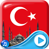 Turkey Flag Waving Wallpaper icon