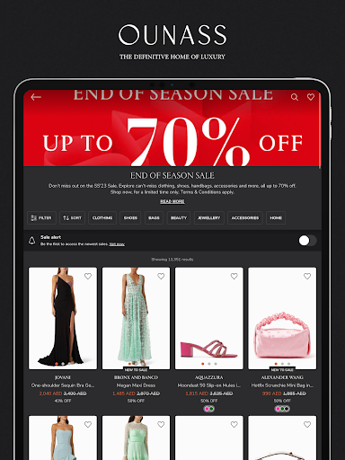 OUNASS Luxury Online Shopping