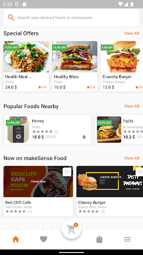 makeSense Food Screen 2