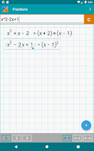 Fraction Calculator + Math PRO Screenshot