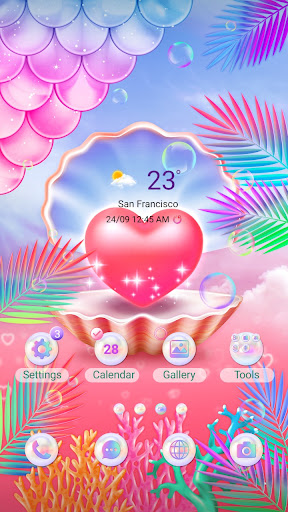 Android application Heart Pearl - Wallpaper screenshort