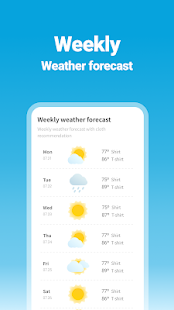 Cotton Kitty - Free World Weather Forecast&Widget 2.4.00 Screenshots 5
