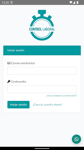 Android application Control laboral screenshort