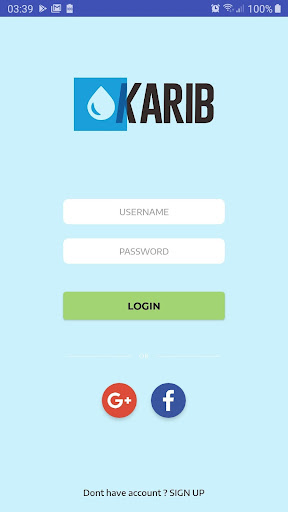 Android application Karib PDAM screenshort