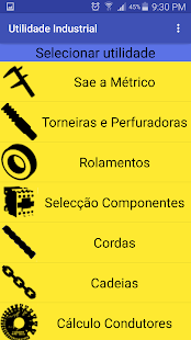 Visualização do aplicativo
