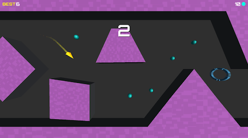 Android application Crazy Paper Flight: Plane Game screenshort