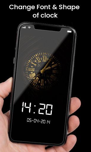 Analog Clock Wallpaper Live Screen 3