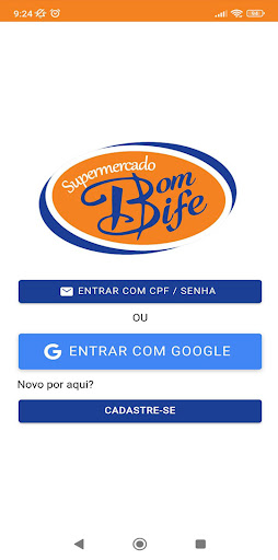 Android application Supermercado Bom Bife screenshort