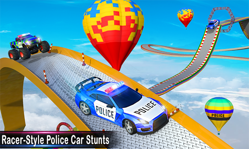 Police Car Stunts Racing: Ramp Car New Stunts Game 2.1.0 Screenshots 7