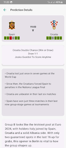 Sure Bet Predictions Betting Screen 3