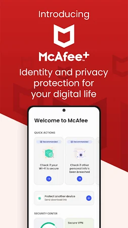 Game screenshot McAfee Security: VPN Antivirus mod apk
