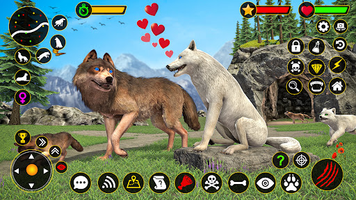 The Wolf Simulator: Wild Game Screen 2