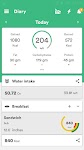 screenshot of Health & Fitness Tracker