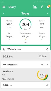 Health & Fitness Tracker Screenshot