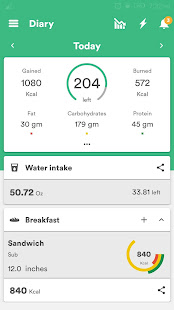 Health & Fitness Tracker with Calorie Counter 2.0.85 Screenshots 3