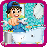 Toilet Repair & Wash icon