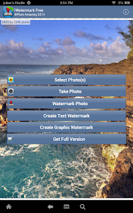 iWatermark Protect Your Photos Captura de pantalla