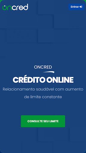 Android application OnCred: crédito pessoal screenshort