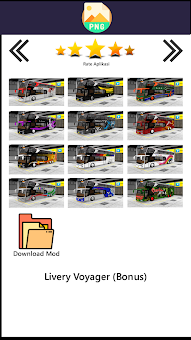 Livery Bussid SDD screenshot 4