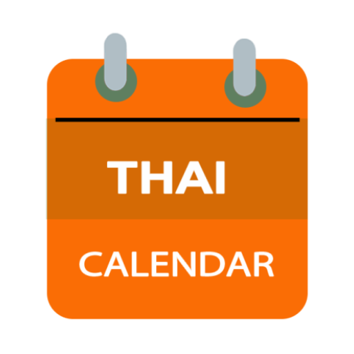 Thai lunar calendar logo