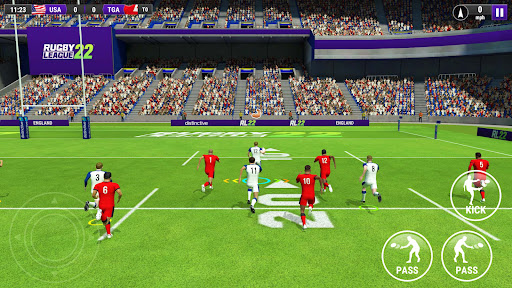 Android application Rugby League 22 screenshort