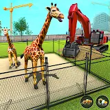City Zoo Construction Sim Game icon