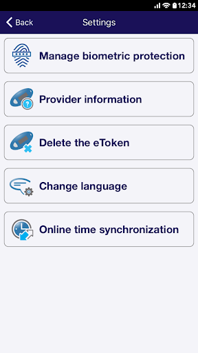 Vista eToken Screen 2