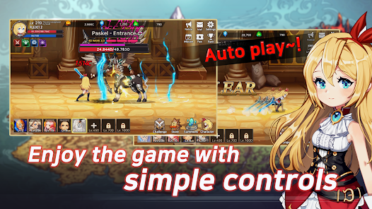 Blade Girl Idle RPG APK v2.0.15 MOD One Hit, God Mod, Mana Gallery 9