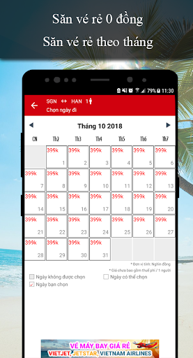 Tìm Chuyến Bay Screen 3