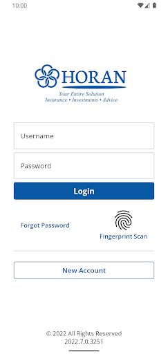 Android application Horan Insurance screenshort