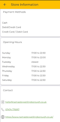 Namastey Wellingborough Screen 3