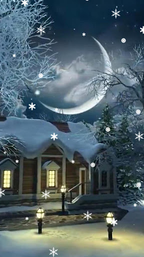 Winter Village Live Wallpaper Screen 2