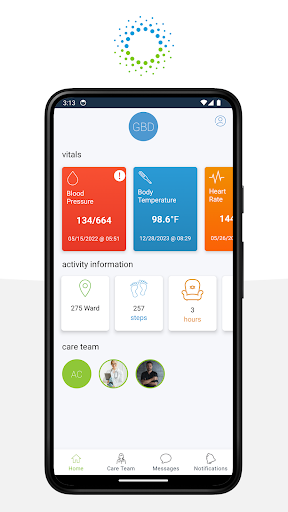 Android application Transparent Health Family screenshort