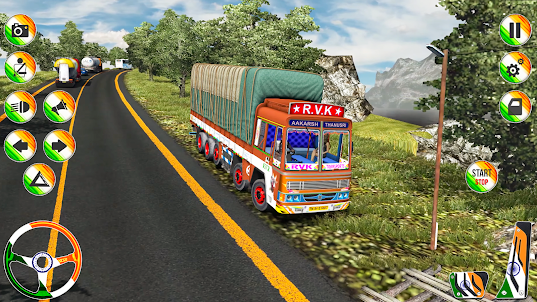 Jeux de de camion indien
