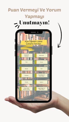 Android application Açık Öğretim Lise screenshort